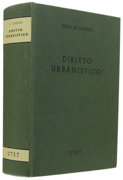 DIRITTO URBANISTICO.