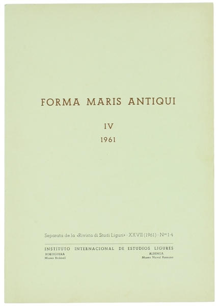 FORMA MARIS ANTIQUI IV.