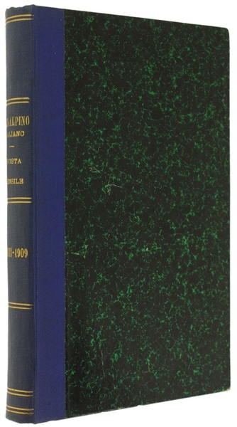 RIVISTA MENSILE DEL C.A.I. 1909 - Annata completa.