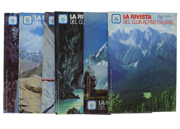 RIVISTA DEL C.A.I. 1990 - Annata completa.