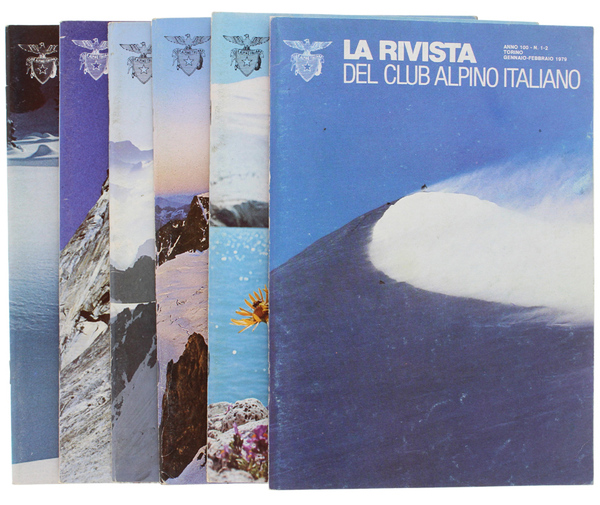 RIVISTA DEL C.A.I. 1979 - Annata completa.