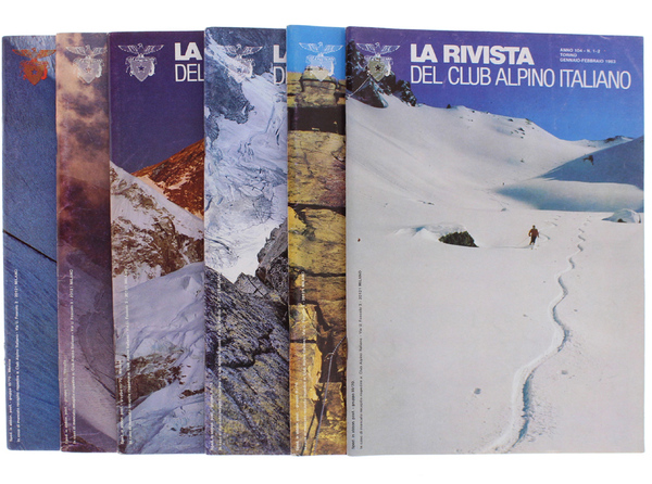 RIVISTA DEL C.A.I. 1983 - Annata completa.