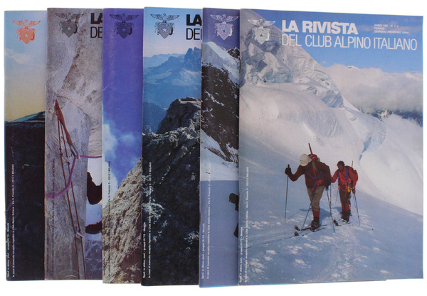 RIVISTA DEL C.A.I. 1984 - Annata completa.