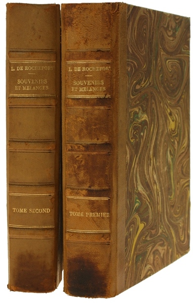 SOUVENIRS ET MELANGES LITTERAIRES, POLITIQUES ET BIOGRAPHIQUES.