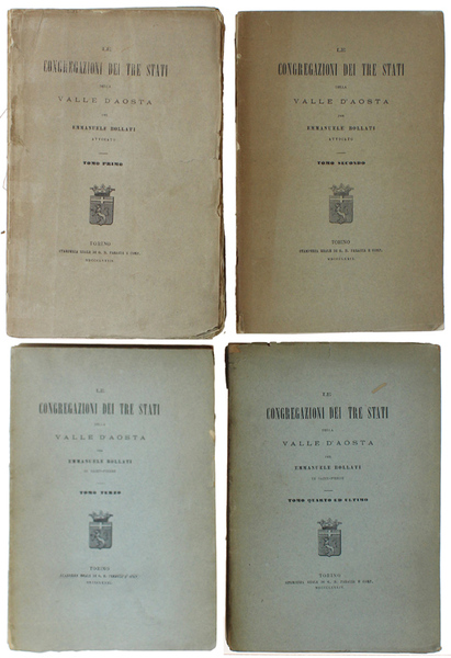LE CONGREGAZIONI DEI TRE STATI DELLA VALLE D'AOSTA.