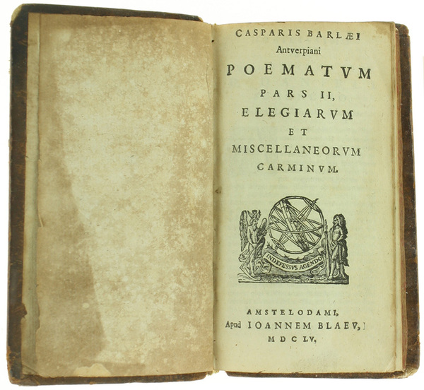 POEMATUM PARS II, Elegiarum et Miscellaneorum Carminum.