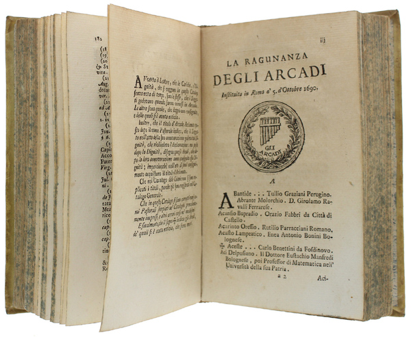 PROSE DEGLI ARCADI. Tomo III (di 3).