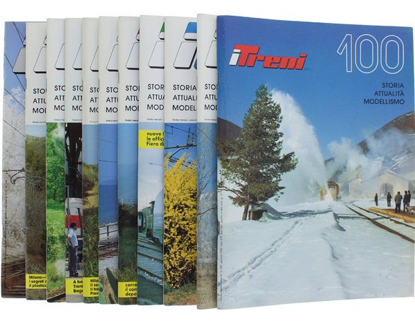 I TRENI - Rivista mensile. Annata completa 1990. Attualità e …