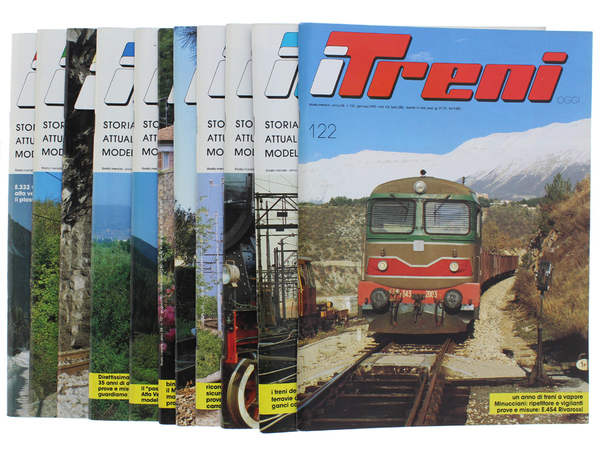 I TRENI - Rivista mensile. Annata completa 1992. Attualità e …