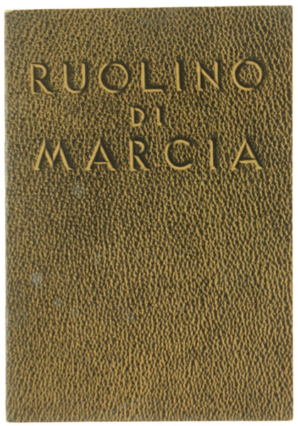 RUOLINO DI MARCIA.