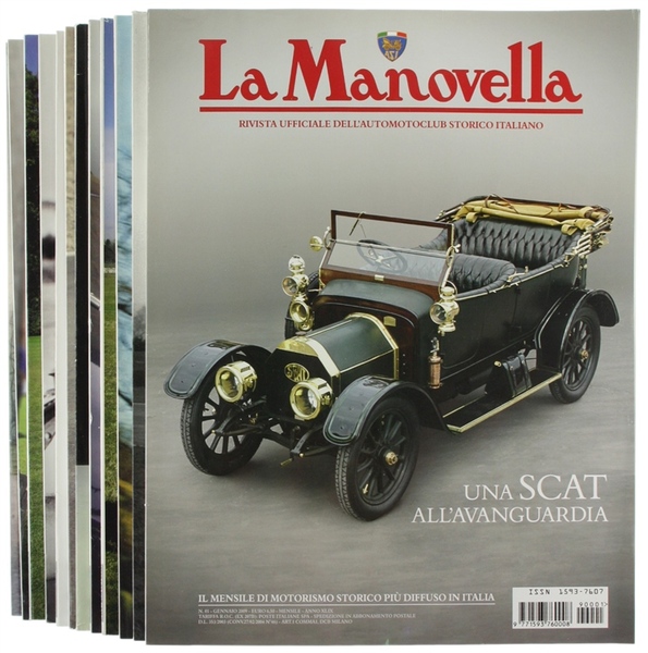 LA MANOVELLA. Annata completa 2009. Rivista ufficiale dell'Automotoclub Storico Italiano.