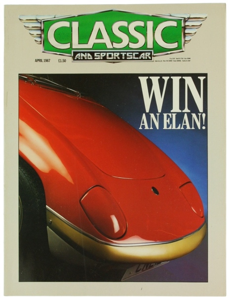 CLASSIC AND SPORTSCAR - APRIL 1987.