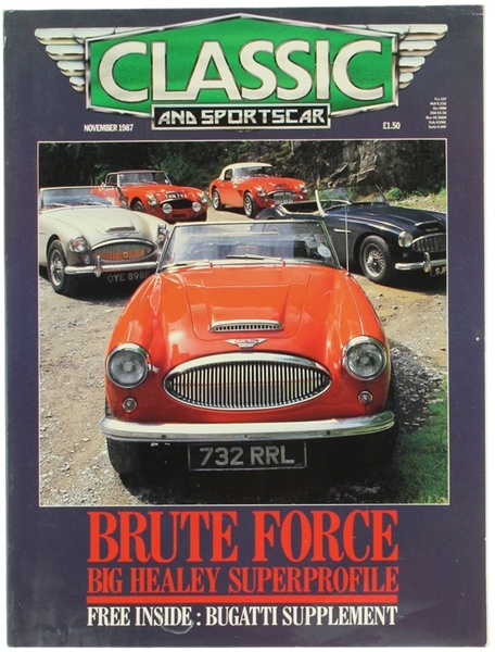 CLASSIC AND SPORTSCAR - NOVEMBER 1987.