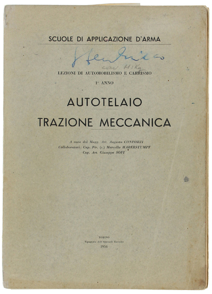 AUTOTELAIO - TRAZIONE MECCANICA. Lezioni di automobilismo e carrismo - …
