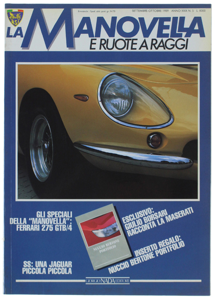 LA MANOVELLA E RUOTE A RAGGI. N° 5 - 1989.