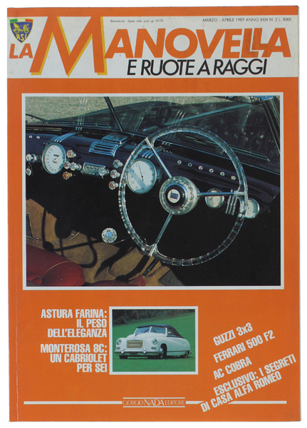LA MANOVELLA E RUOTE A RAGGI. N° 2 - 1989.