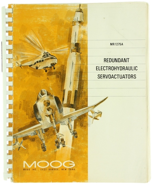 MR 1275 A - REDUNDANT ELECTROHYDRAULIC SERVOACTUATORS. - February 1970.