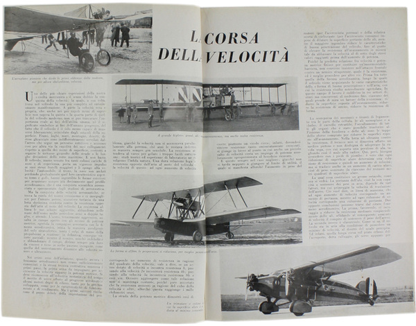 LA CORSA DELLA VELOCITA'.