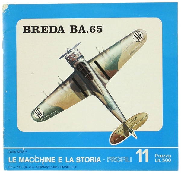 BREDA BA.65. Le macchine e la storia - Profili 11.