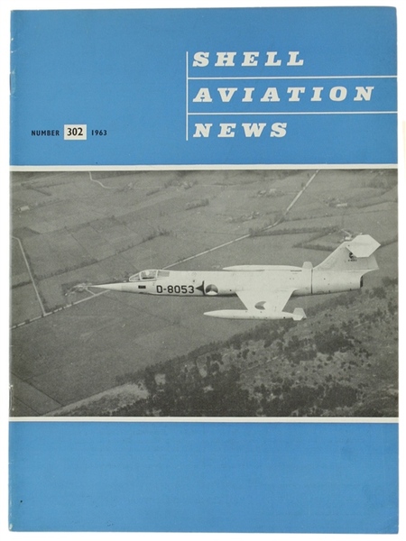 SHELL AVIATION NEWS. No. 302 - 1963.