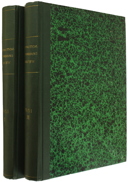 AERONAUTICAL ENGINEERING REVIEW. Volume 10 / 1951 complete in 12 …