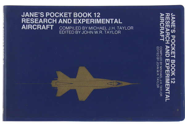 JANE'S POCKET BOOK 12 - RESEARCH AND EXPERIMENTAL AIRCRAFT.