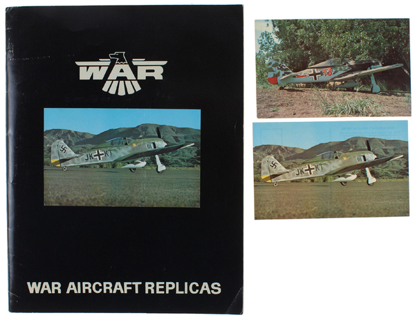 WAR AIRCRAFT REPLICAS - ENGINEERING PROSPECTUS - MAY 1975.