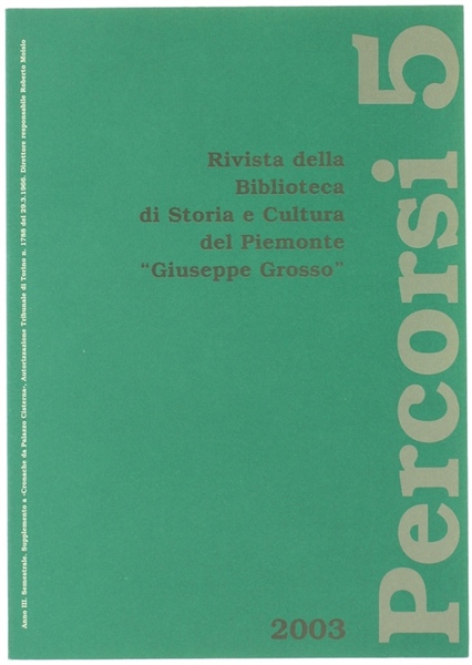 PERCORSI - Rivista della Biblioteca di storia e cultura del …