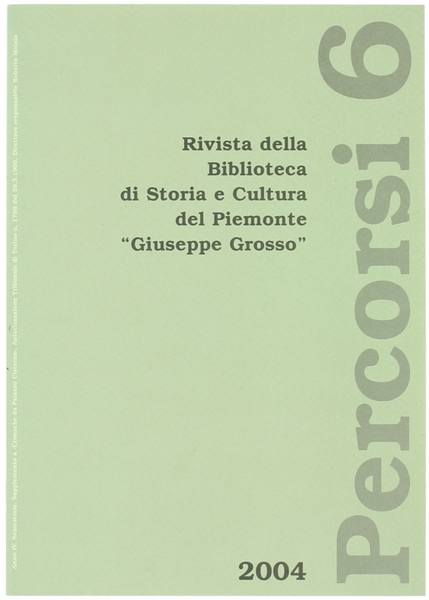 PERCORSI - Rivista della Biblioteca di storia e cultura del …