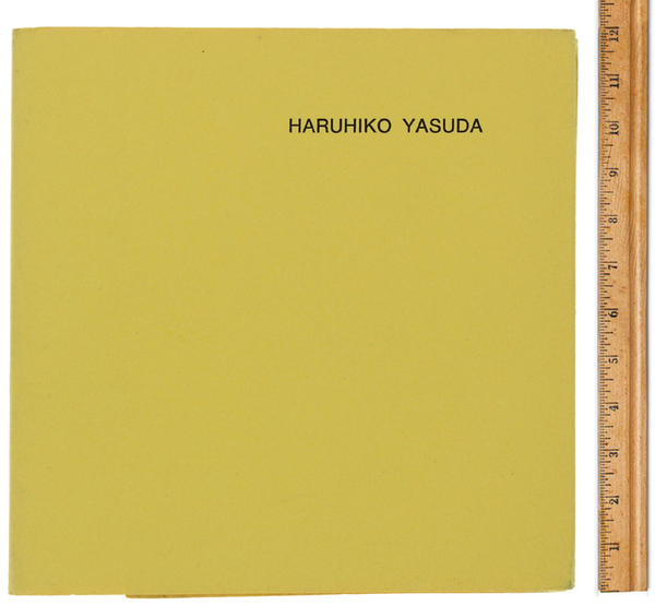 HARUHIKO YASUDA. Sculture 1966-1970.