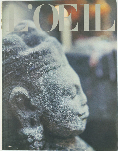 L'OEIL. Revue d'art mensuelle. N. 212-213. Aout/Septembre 1972.