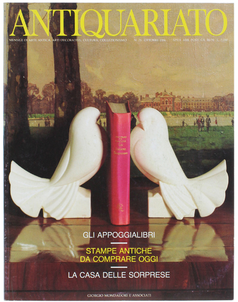 ANTIQUARIATO N. 75 - Ottobre 1986: Trompe l'oeil, Appoggialibri, Arredamento, …