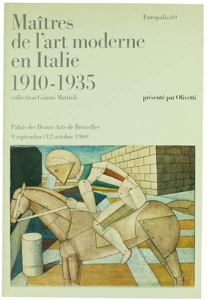 MAITRES DE L'ART MODERNE EN ITALIE 1910-1935 - Collection Gianni …