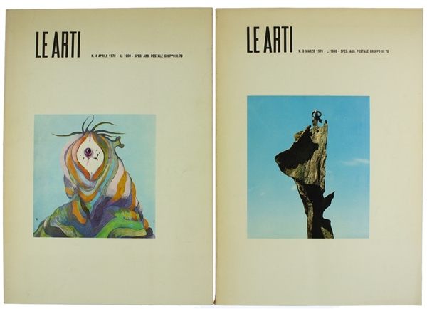 LE ARTI. Marzo e aprile 1970 (Anno XX - n. …