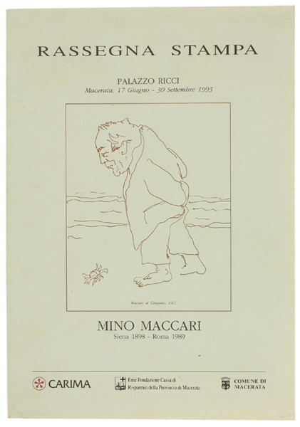 MINO MACCARI (Siena 1898 - Roma 1989). Palazzo Ricci, Macerata, …