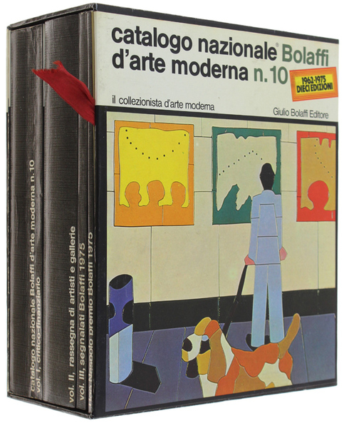 CATALOGO NAZIONALE BOLAFFI D'ARTE MODERNA N.10. [completo in 5 volumi]