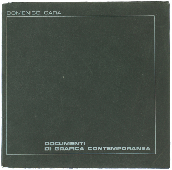 DOCUMENTI DI GRAFICA CONTEMPORANEA.