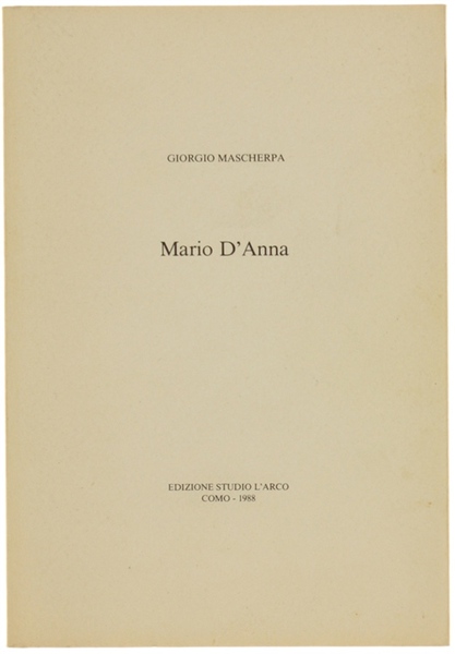 MARIO D'ANNA.