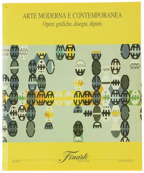 ARTE MODERNA E CONTEMPORANEA. Opere grafiche, disegni, dipinti. Asta 888.