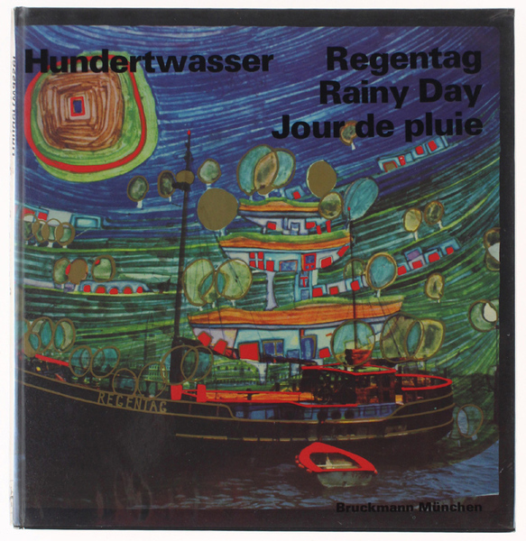 HUNDERTWASSER. Regentag - Rainy Day - Jour de pluie.