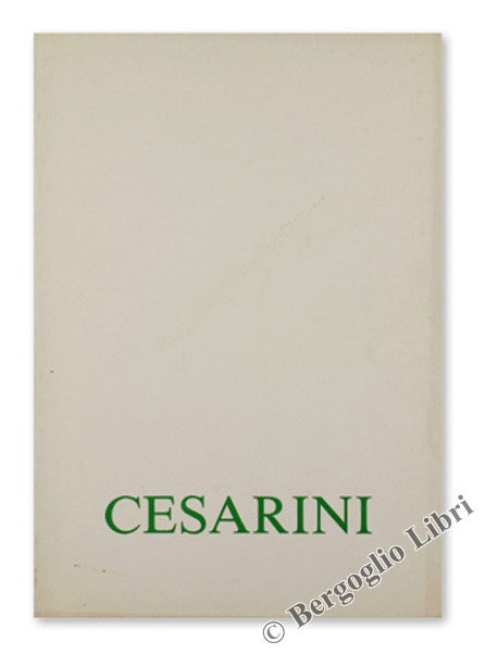 CESARINI. 22 giugno - 7 luglio 1985.