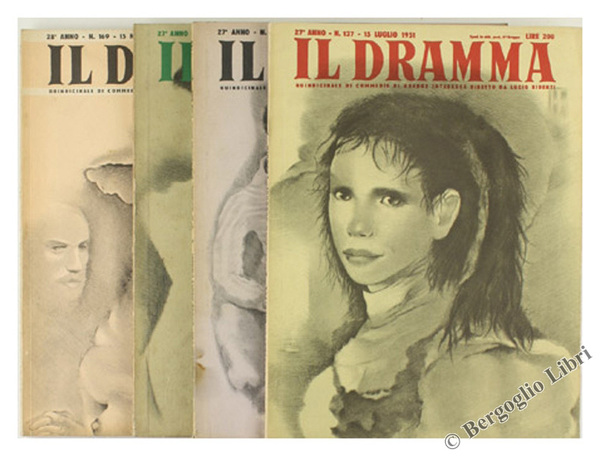 QUATTRO COPERTINE DI MARIETTE LIDIS.