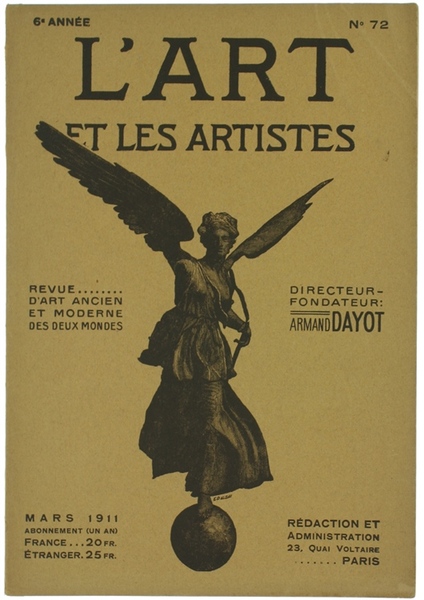 L'ART ET LES ARTISTES. 6e Année (1911) - N° 72.