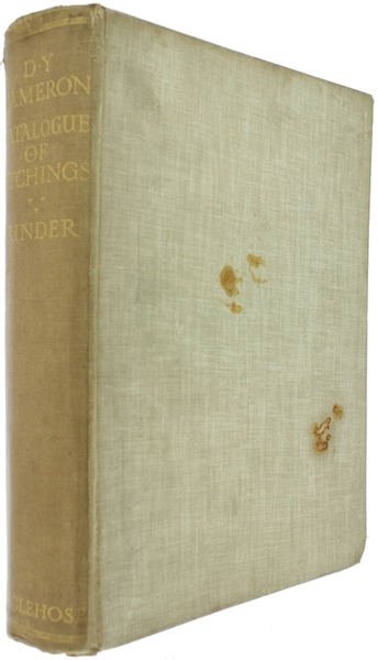 D.Y.CAMERON. An Illustrated Catalogue of his Etched Work with Introductory …