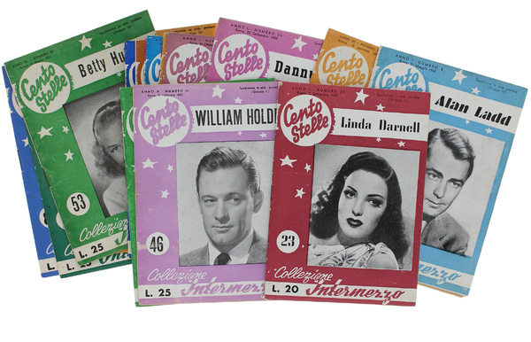 CENTO STELLE "Collezione Intermezzo". Raccolta di 17 numeri del 1950-51.
