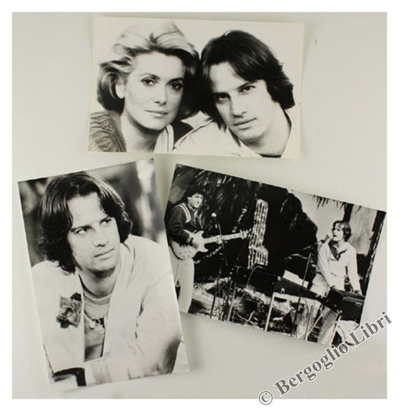 CATHERINE DENEUVE E CHRISOPHE LAMBERT: TRE FOTO ORIGINALI.