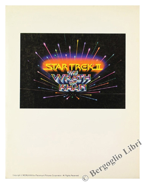 STAR TREK II - THE WRATH OF KHAN.