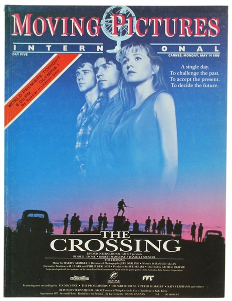 MOVING PICTURES INTERNATIONAL - Day five. Cannes, Monday, May 14 …