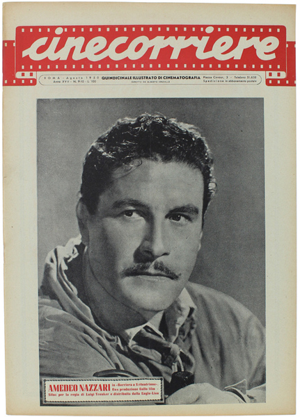 CINECORRIERE. Anno XVII - N. 9-10 - Agosto 1950.