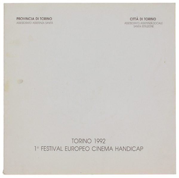 NOI - GLI ALTRI. Torino 1992 - 1° Festival Europeo …